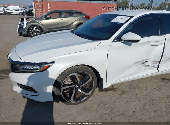 1HGCV1F32LA090337 2020 HONDA ACCORD White Vista frontal