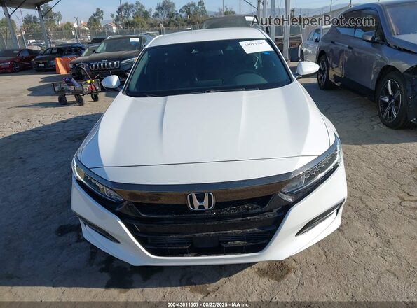 1HGCV1F32LA090337 2020 HONDA ACCORD White Vista del cuadro de instrumentos