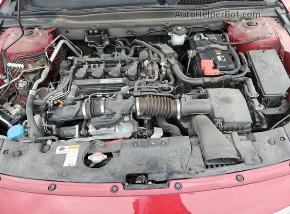 1HGCV1F33JA224575 2018 HONDA ACCORD Red 