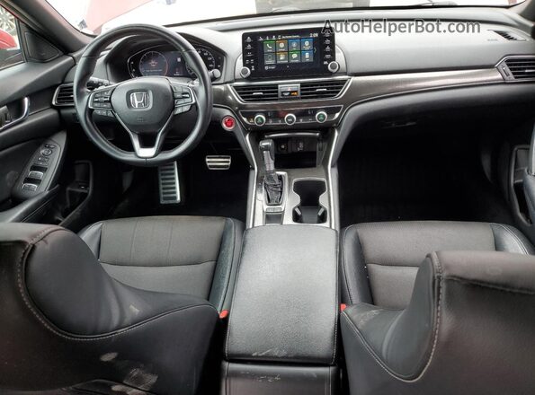 1HGCV1F33JA224575 2018 HONDA ACCORD Red 