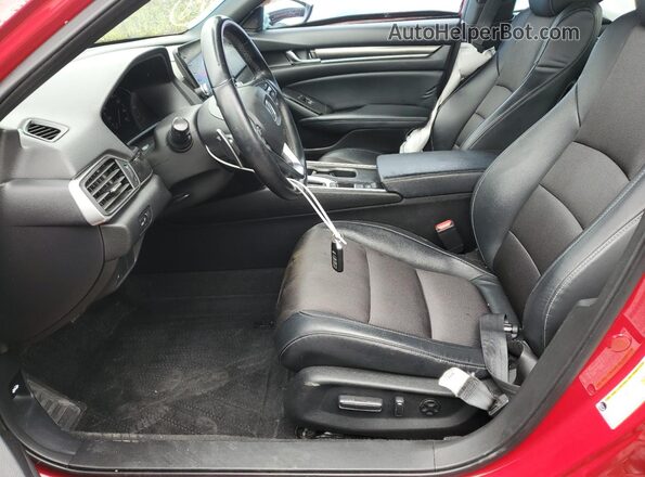 1HGCV1F33JA224575 2018 HONDA ACCORD Red 