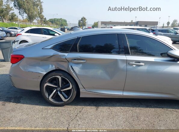1HGCV1F34LA018085 2020 HONDA ACCORD SEDAN SPORT W Серебряный 