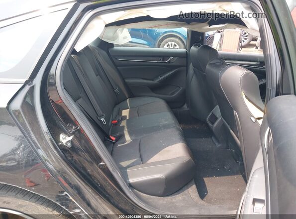 1HGCV1F34LA052849 2020 HONDA ACCORD Black Vista de la etiqueta del VIN