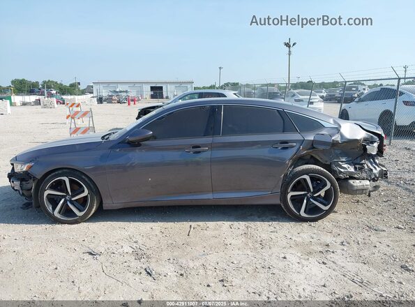 1HGCV1F34LA062121 2020 HONDA ACCORD Gray Սալոնի 360 աստիճան տեսք