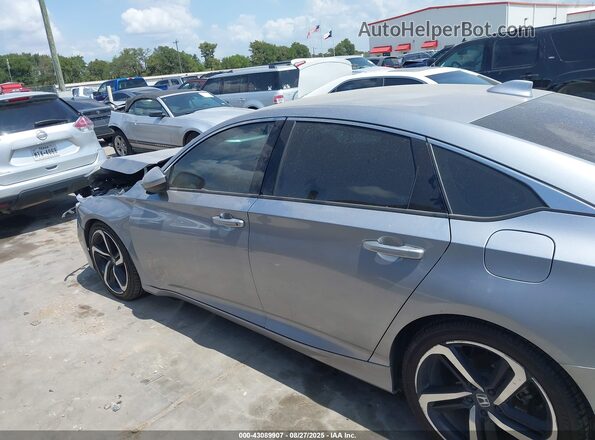 1HGCV1F34LA144916 2020 HONDA ACCORD Silver Սալոնի 360 աստիճան տեսք