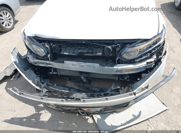 1HGCV1F34LA145063 2020 HONDA ACCORD Белый Вид спереди