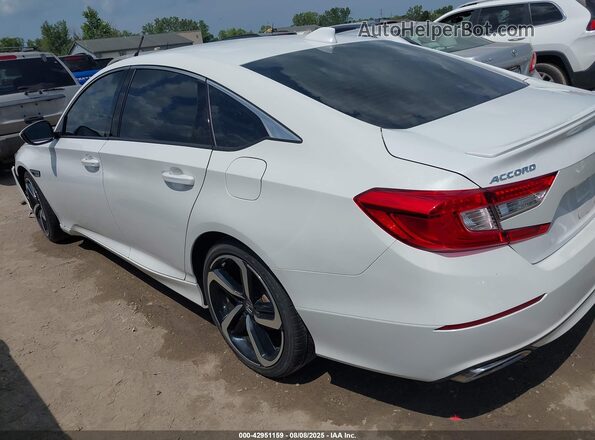 1HGCV1F34LA145063 2020 HONDA ACCORD Белый Панорамный вид салона 360°