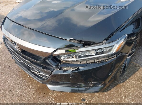 1HGCV1F35MA109593 2021 HONDA ACCORD Black Vista frontal