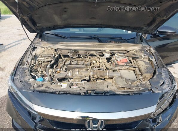 1HGCV1F35MA109593 2021 HONDA ACCORD Black Vista trasera