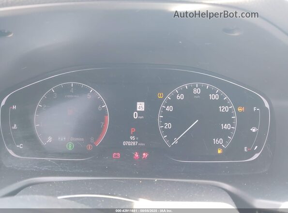 1HGCV1F36MA072201 2021 HONDA ACCORD White Вид задніх сидінь