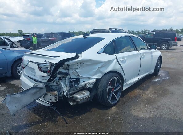 1HGCV1F36NA038096 2022 HONDA ACCORD Белый Задняя правая четверть