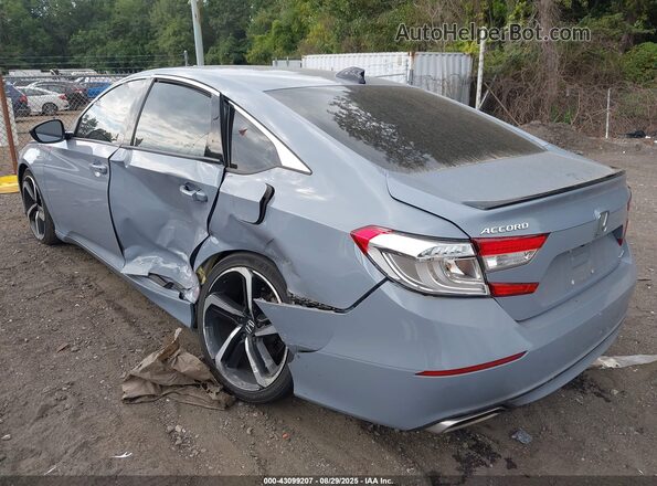 1HGCV1F36NA070241 2022 HONDA ACCORD Gray Tył lewy