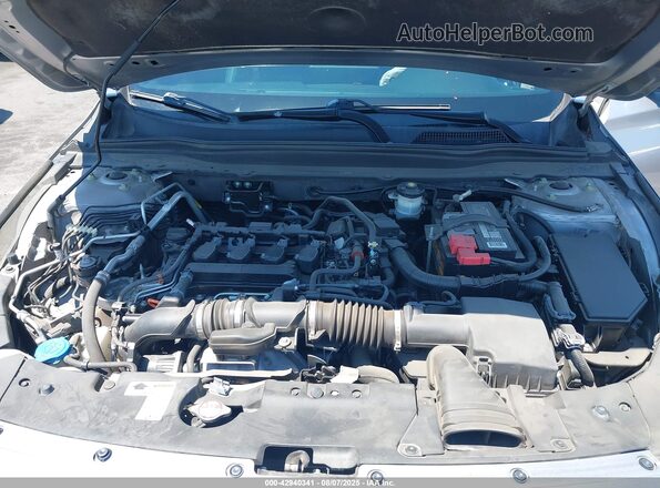 1HGCV1F37LA078541 2020 HONDA ACCORD Silver Հետևի տեսք