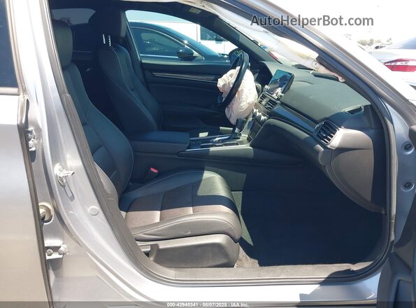 1HGCV1F37LA078541 2020 HONDA ACCORD Silver Սալոնի դիմացի տեսք