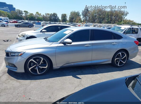 1HGCV1F37LA078541 2020 HONDA ACCORD Silver Սալոնի 360 աստիճան տեսք