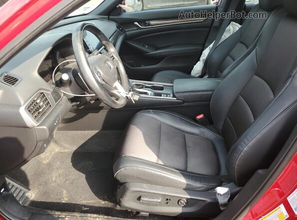 1HGCV1F38JA217735 2018 HONDA ACCORD Red 