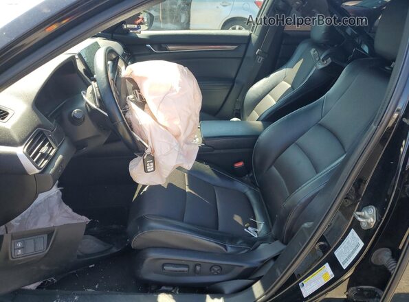 1HGCV1F38JA225723 2018 HONDA ACCORD Black 