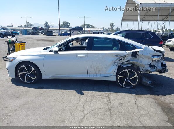 1HGCV1F38LA031597 2020 HONDA ACCORD Белый Панорамный вид салона 360°
