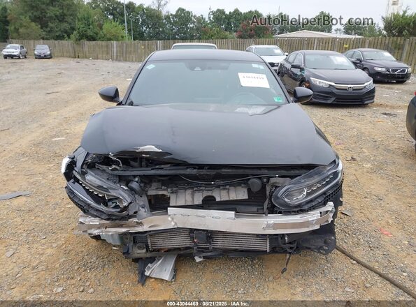 1HGCV1F39JA077887 2018 HONDA ACCORD Черный 