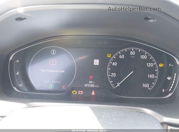1HGCV1F39LA050580 2020 HONDA ACCORD Gray უკანა სავარძლების ხედი