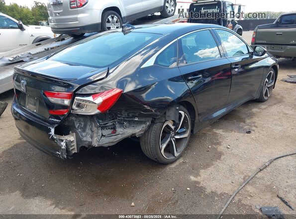 1HGCV1F39LA109353 2020 HONDA ACCORD Black Rear right