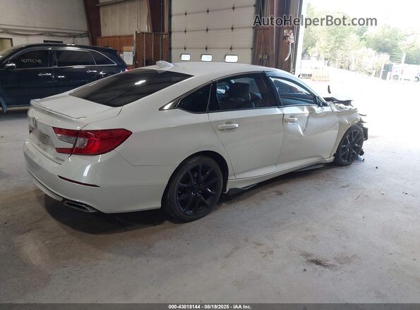 1HGCV1F3XLA087721 2020 HONDA ACCORD White Հետևի աջ
