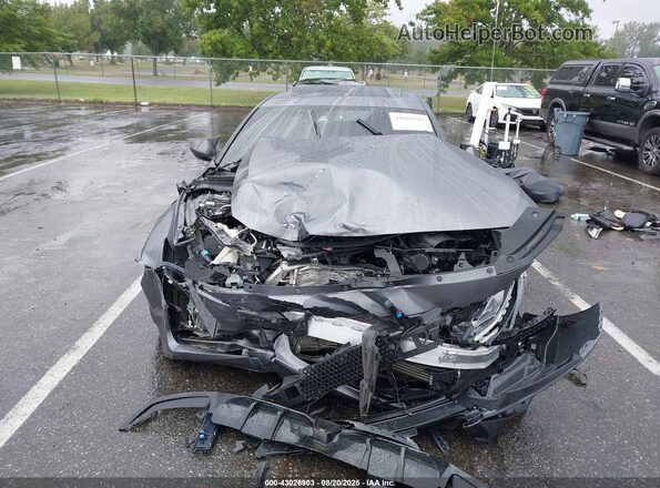 1HGCV1F40LA074310 2020 HONDA ACCORD Серый Вид задней части салона