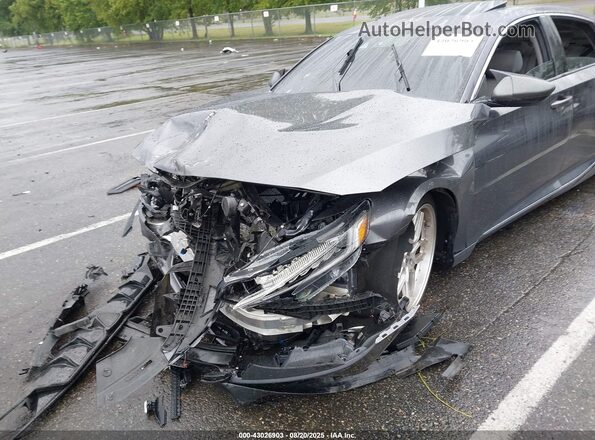 1HGCV1F40LA074310 2020 HONDA ACCORD Серый Вид спереди