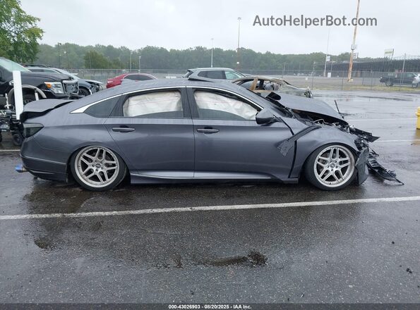 1HGCV1F40LA074310 2020 HONDA ACCORD Серый Панорамный вид салона 360°