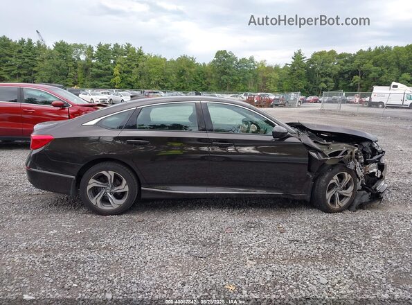 1HGCV1F46JA021480 2018 HONDA ACCORD Gray 