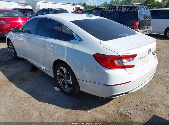 1HGCV1F48LA142899 2020 HONDA ACCORD White Trasero izquierdo
