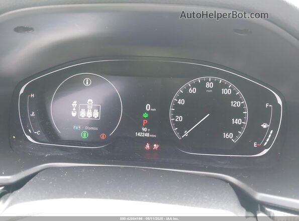 1HGCV1F4XMA040537 2021 HONDA ACCORD Черный Вид задних сидений