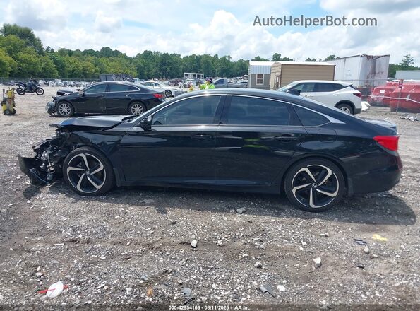 1HGCV1F4XMA040537 2021 HONDA ACCORD Черный 