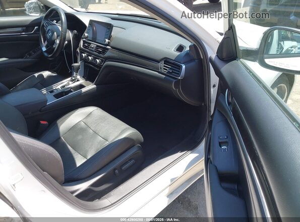 1HGCV1F4XMA075093 2021 HONDA ACCORD White Սալոնի դիմացի տեսք