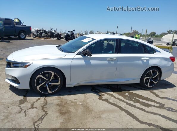 1HGCV1F4XMA075093 2021 HONDA ACCORD White 