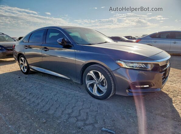 1HGCV1F52JA111671 2018 HONDA ACCORD Charcoal 