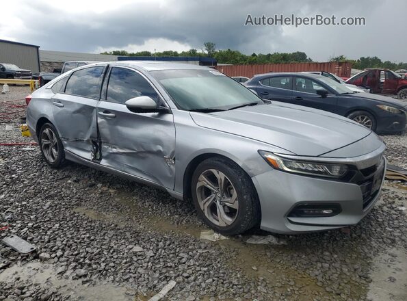 1HGCV1F52JA181090 2018 HONDA ACCORD Silver 