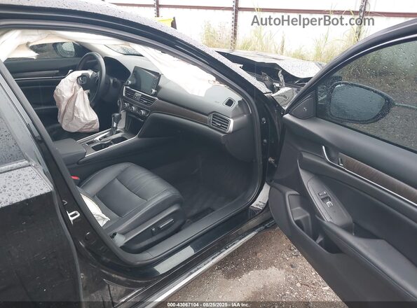 1HGCV1F54JA156885 2018 HONDA ACCORD Black 