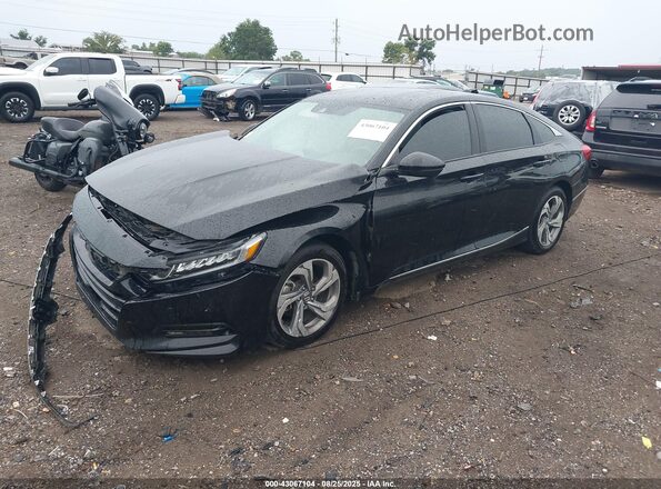 1HGCV1F54JA156885 2018 HONDA ACCORD Black 