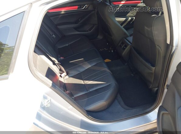 1HGCV1F55LA123378 2020 HONDA ACCORD Silver Vista de la etiqueta del VIN