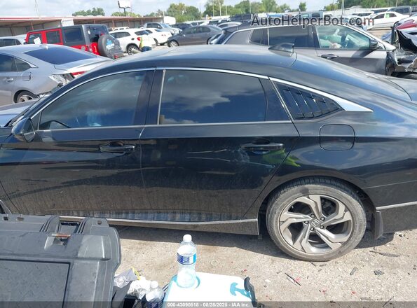 1HGCV1F57JA078229 2018 HONDA ACCORD Black 