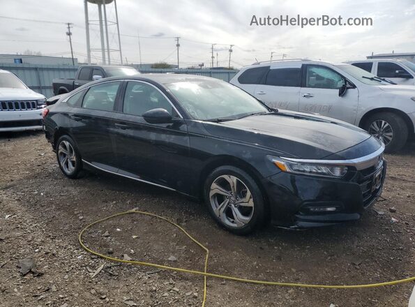 1HGCV1F58JA137465 2018 HONDA ACCORD Black 