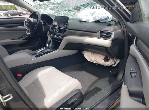 1HGCV1F5XLA091012 2020 HONDA ACCORD Gray Vista interior delantera