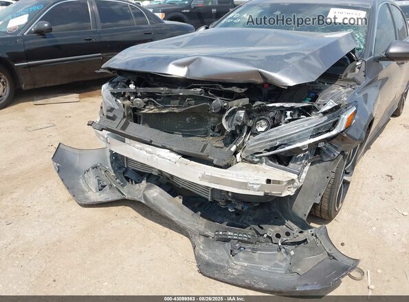 1HGCV2F35LA025360 2020 HONDA ACCORD Gray Вид спереду