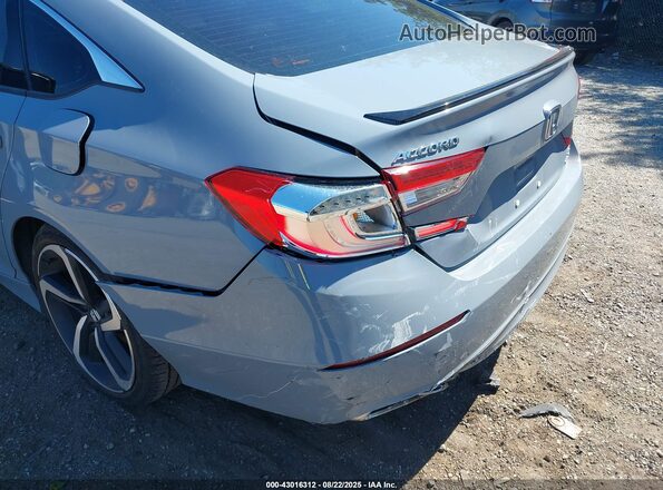1HGCV2F38NA023590 2022 HONDA ACCORD Light Blue Вид спереди