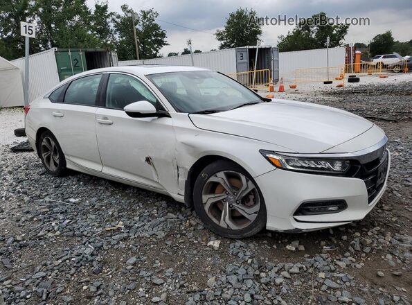 1HGCV2F56JA013314 2018 HONDA ACCORD White 