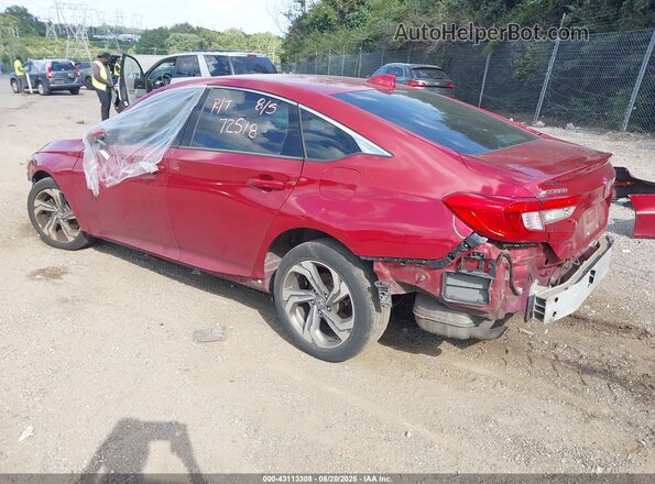 1HGCV2F57JA018585 2018 HONDA ACCORD Burgundy 