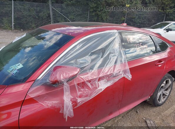 1HGCV2F57JA018585 2018 HONDA ACCORD Burgundy 