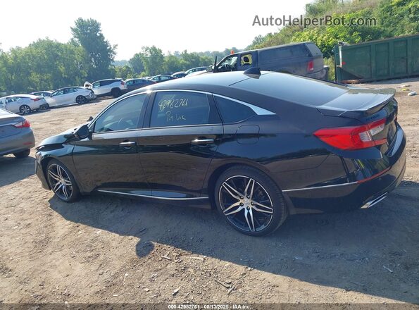 1HGCV2F95NA009666 2022 HONDA ACCORD Black Widok wnętrza 360 stopni