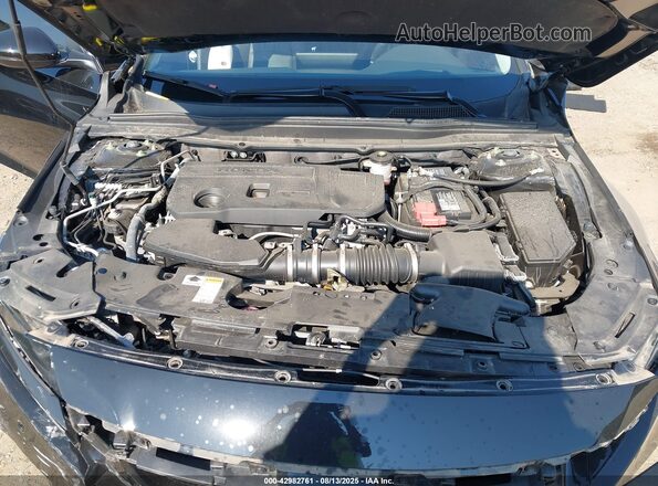 1HGCV2F95NA009666 2022 HONDA ACCORD Black Widok z tyłu